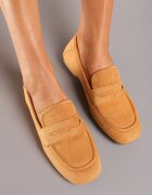  Mocasini Maro Clasici Plati Slip-on cu Baretă Decorativă Ianestia