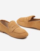  Mocasini Maro Clasici Plati Slip-on cu Baretă Decorativă Ianestia