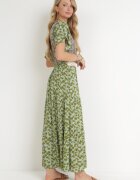 moni&co Rochie Verde închis Cloș Maxi Stemone