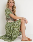 moni&co Rochie Verde închis Cloș Maxi Stemone