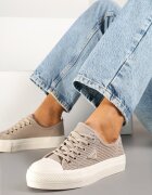 msmg Teniși înalți Bej închis
