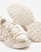 mulanka Adidași Aurii cu șireturi decorative și talpă reliefată Nurilune