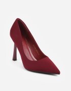 mulanka Pantofi clasici cu toc stiletto cu finisaj mat al feței exterioare Arsilla Bordo