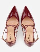 mulanka Pantofi stiletto Bordo