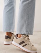 mulanka Sneakers Bej cu maro