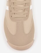 mulanka Sneakers bej închis cu Motiv Geometric Jannata