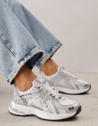 mulanka Sneakers din plasă cu talpă din spumă cu cusături decorative Faria Albi