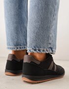 mulanka Sneakersi Negri și Maro cu Motiv Geometric Jannata