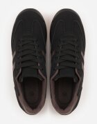 mulanka Sneakersi Negri și Maro cu Motiv Geometric Jannata