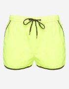 mulu Pantaloni scurți de baie verde deschis cu paspol decorativ și buzunare Folalisa