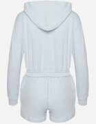my red lips Set Sportiv Albastru deschis din bumbac Hanorac cu glugă și Pantaloni scurți Izilia