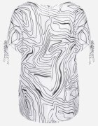 new collection Bluză Albă cu Legătură Decorativă la Mâneci Fialia