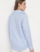 new collection Cămașă Albastră Clasică cu dungi Dettiana