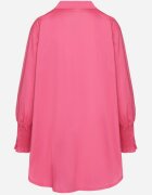 new collection Cămașă Fucsia de bumbac cu mâneci încrețite și volane Tanandoria
