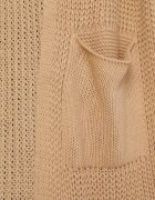 new collection Cardigan Lung Maro cu croială lejeră Mostiura