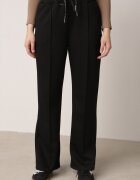 new collection Compleu de trening din bumbac Negru Bluză cu fermoar și Pantaloni Tevrisa