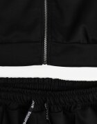 new collection Compleu de trening din bumbac Negru Bluză cu fermoar și Pantaloni Tevrisa