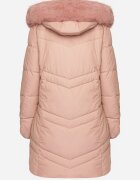 new collection Jachetă Rozalie Matlasată cu Glugă Detașabilă Căptușită cu Blană Jackilaine