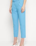 new collection Pantaloni Albastri cu Curea Ioleina
