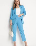 new collection Pantaloni Albastri cu Curea Ioleina