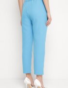 new collection Pantaloni Albastri cu Curea Ioleina