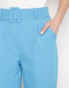 new collection Pantaloni Albastri cu Curea Ioleina
