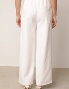 new collection Pantaloni Albi Eleganți cu Picioare Lărgi Kahinuni