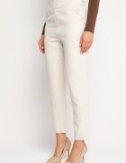 new collection Pantaloni Bej deschis Regular Boura