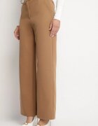 new collection Pantaloni Maro De costum cu talie înaltă Vivisora