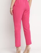 new collection Pantaloni Roz închis tip țigaretă Borlo