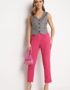 new collection Pantaloni Roz închis tip țigaretă Borlo