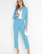 new collection Pantaloni țigaretă albaștri Borlo