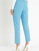 new collection Pantaloni țigaretă albaștri Borlo
