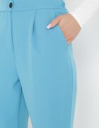 new collection Pantaloni țigaretă albaștri Borlo