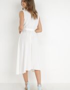 new collection Rochie Albă cu Curea Kydasia