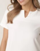new collection Rochie Albă Trapezoidală Mini cu Buzunare Hreona