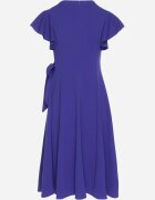 new collection Rochie Albastră Petrecută Cloche cu Cordon în Talie Dannila