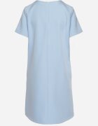 new collection Rochie Albastră Trapez Mini cu Buzunare Hreona