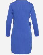 new collection Rochie Albastru marin Petrecută Mini Legată în Talie Icona