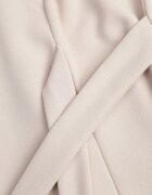 new collection Rochie Bej Cloș Petrecută cu Cordon în Talie Dannila