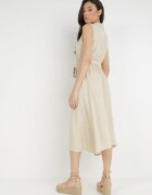 new collection Rochie Bej cu curea Kydasia
