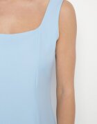 new collection Rochie Clasică Albastră Evazată Delure