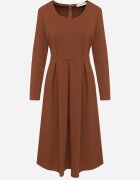 new collection Rochie Maro Evazată de Seară cu Decolteu Ascuțit Temithiel