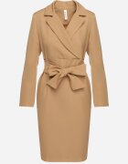 new collection Rochie Maro Tip plic cu curea umeri întăriți și șliț la spate Werige