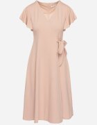 new collection Rochie Roz Evazată Petrecută cu cordon în talie Dannila