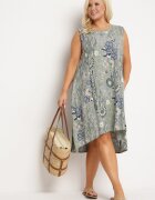 new collection Rochie Verde închis De viscoză cu spate mai lung fără mâneci Fiema