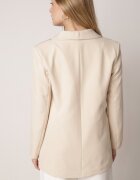 new collection Sacou bej decorat cu imitație de buzunare Sovzedi