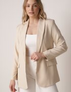new collection Sacou bej decorat cu imitație de buzunare Sovzedi