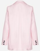 new collection Sacou clasic roz pal cu croi la un rând de nasturi cu imitație de buzunare Felzeri