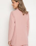 new collection Sacou cu două rânduri de nasturi roz deschis Mangane